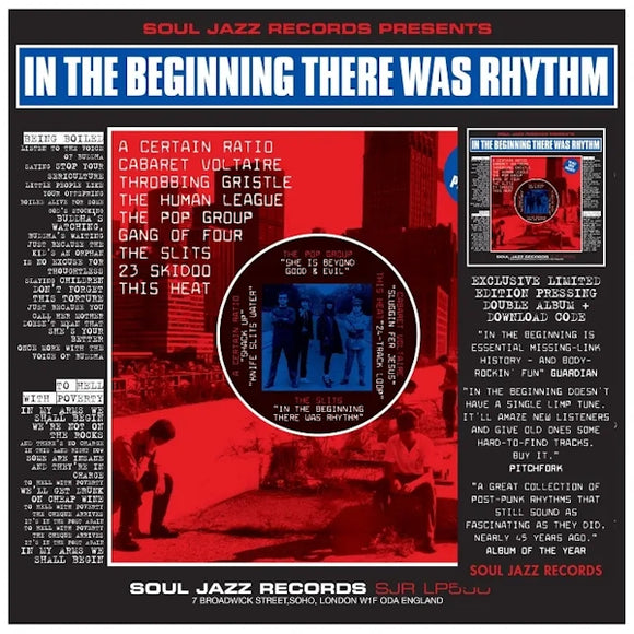 Various Artists - In The Beginning There Was Rhythm CD/2LP