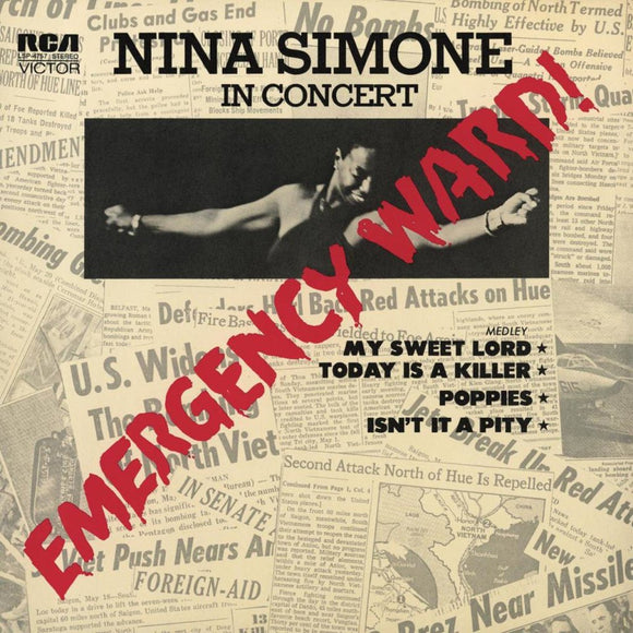 Nina Simone - In Concert: Emergency Ward! LP