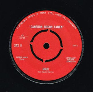 Emrys Jones : Caneuon Noson Lawen (7", Single)