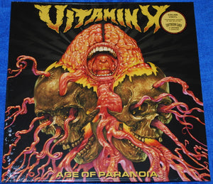 Vitamin X : Age Of Paranoia (LP, Album, Ltd, Ora)