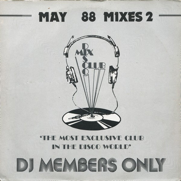 Various : May 88 Mixes 2 (LP, Comp, P/Mixed)