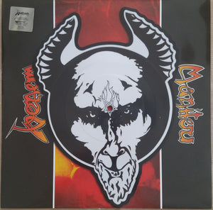 Venom (8) : Manitou (7", Shape, Single, Ltd, Pic, RE)