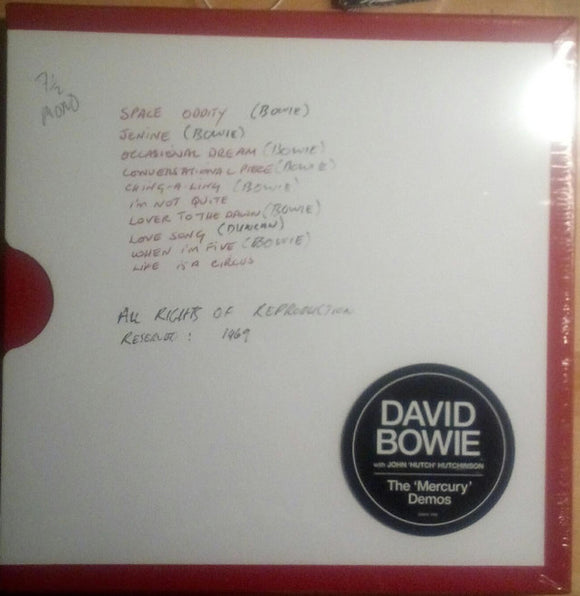 David Bowie : Mercury Demos (Box + LP, Mono)