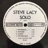 Steve Lacy : Solo - Théâtre Du Chêne Noir (LP, Album)