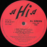 Al Green : Full Of Fire (LP, Album, RE)