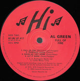 Al Green : Full Of Fire (LP, Album, RE)