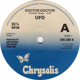 UFO (5) : Doctor Doctor (7", Single, Ltd, Cle)