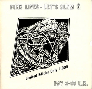 Various : Punk Lives - Let's Slam 2 (LP, Comp, Ltd)