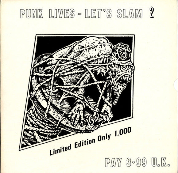 Various : Punk Lives - Let's Slam 2 (LP, Comp, Ltd)