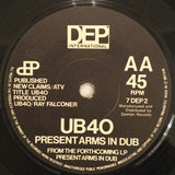 UB40 : One In Ten / Present Arms In Dub (7", Single)