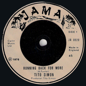 Tito Simon : Running Back For More (7")