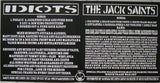 Idiots / The Jack Saints : Fools II / Sweating Like A Whore At Church (10", Yel)
