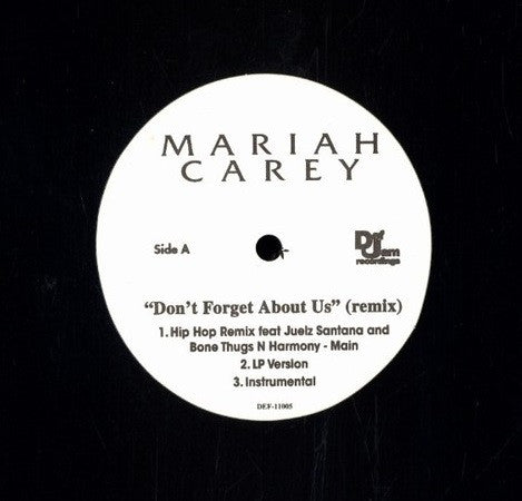 Mariah Carey : Don't Forget About Us (Remix) (12