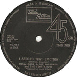 Diana Ross & The Supremes And The Temptations : I Second That Emotion (7", Single, Sol)