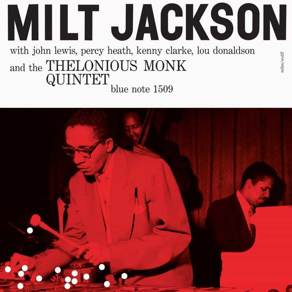 Milt Jackson - Milt Jackson & The Thelonious Monk Quintet LP