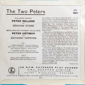 Peter Sellers & Peter Ustinov : The Two Peters (7", EP, Mono)