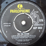 Peter Sellers & Peter Ustinov : The Two Peters (7", EP, Mono)