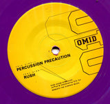 Omid : Percussion Precaution / Rush (7", Pur)