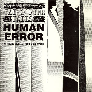 Cat-O-Nine Tails / Human Error (18) : Mirrors Reflect Our Own Walls (7", Blu)