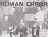 Cat-O-Nine Tails / Human Error (18) : Mirrors Reflect Our Own Walls (7", Blu)