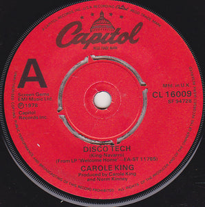 Carole King : Disco Tech (7")
