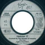 Heaven 17 : Crushed By The Wheels Of Industry (7", Single)