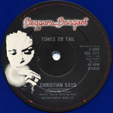 Tones On Tail : Christian Says (12", Single, Blu)