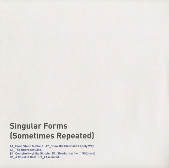 Sylvain Chauveau : Singular Forms (Sometimes Repeated) (12