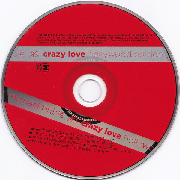 Michael Bublé - Crazy Love (Hollywood Edition) (CD, Album + CD +