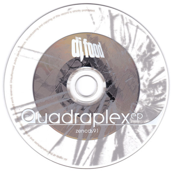 DJ Food : The Quadraplex EP (Minimax, EP)