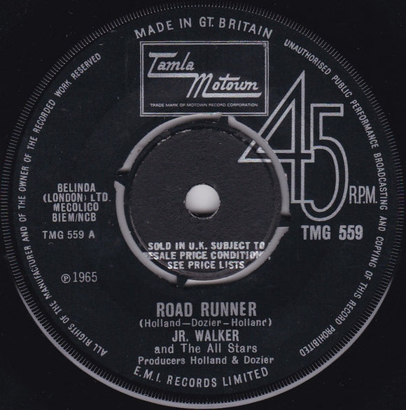 Junior Walker & The All Stars : Road Runner (7