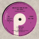 Deep Purple : Who Do We Think We Are (LP, Album, RP)