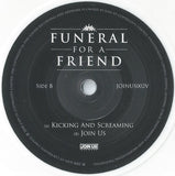 Funeral For A Friend : Kicking And Screaming (7", Single, Whi)