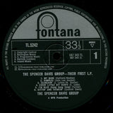 The Spencer Davis Group : Their First LP (LP, Album, Mono)