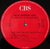 Blue Öyster Cult : On Your Feet Or On Your Knees (2xLP, Album, RE)
