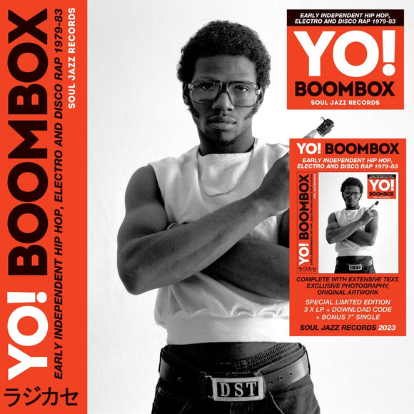 Various Artists - Yo! Boombox: Early Independent Hip Hop, Electro And Disco Rap 1979-83 2CD/3LP +7