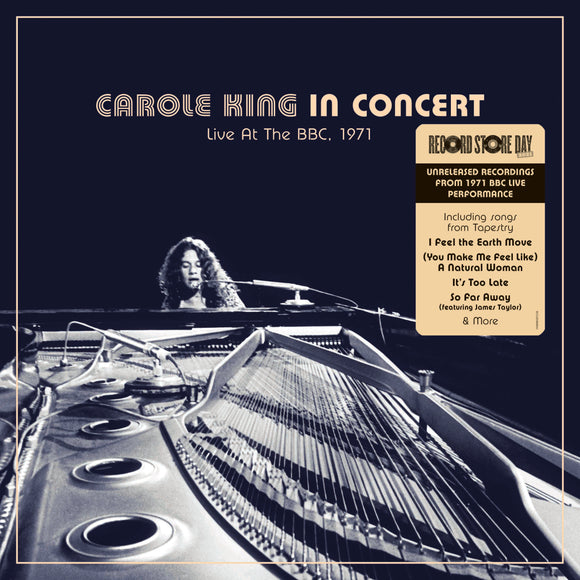 Carole King - In Concert: Live at the BBC, 1971 LP