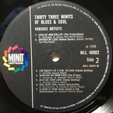 Various : 33 Minits Of Blues And Soul (LP, Comp, Mono)