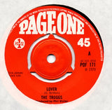 The Troggs : Lover / Come Now (7", Single)