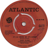 Percy Sledge : Take Time To Know Her / It's All Wrong But It's Alright (7")