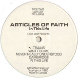 Articles Of Faith : In This Life (LP, Album)