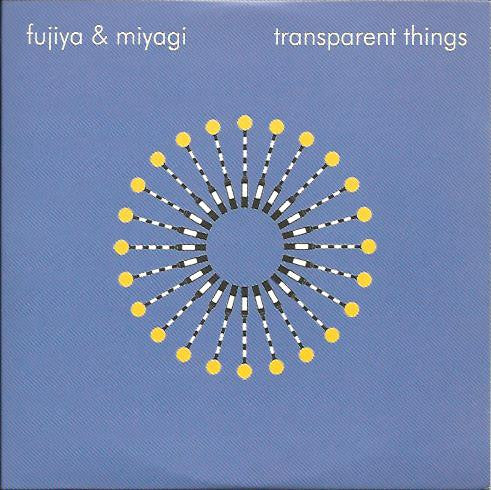 Fujiya & Miyagi : Transparent Things (CD, Album, Promo, Car)
