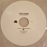 White Denim : A Place To Start (7", Ltd, Whi)