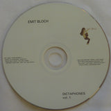 Emit Bloch : Dictaphones Vol. 1 (CD, Album)