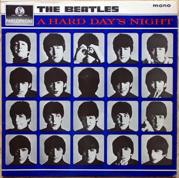 The Beatles : A Hard Day's Night (LP, Album, Mono, Gar)