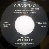 Lord Sausage : Funky River / The Devil Made Me Do It (7", Single, Ltd, RE, RM)