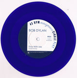 Bob Dylan : The Night We Called It A Day (7", Single, Ltd, Blu)