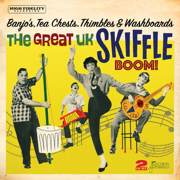 Various Artists - Banjo's, Tea Chests, Thimbles & Washboards: The Great UK Skiffle Boom! CD