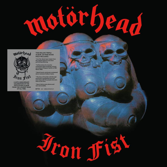 Motörhead - Iron Fist (40th Anniversary) 2CD/LP