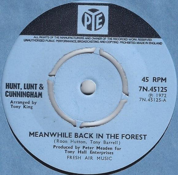Hunt, Lunt & Cunningham : Meanwhile Back In The Forest (7